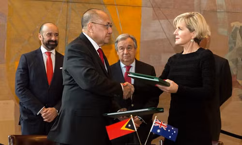 Australia, Timor Leste ký hiệp ước hải giới lịch sử ảnh 1