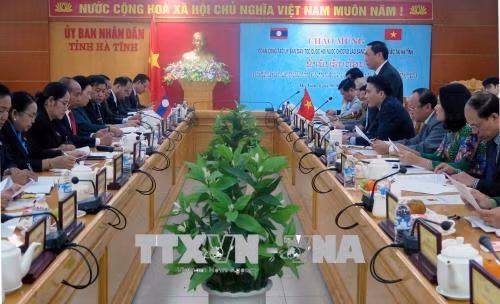 Ủy ban Dân tộc của Quốc hội Lào làm việc tại Hà Tĩnh ảnh 2