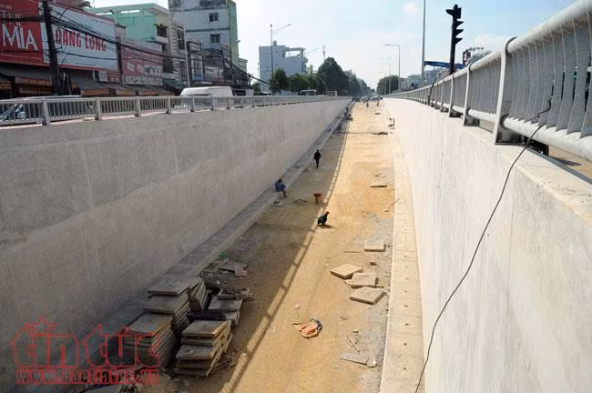 Cận cảnh hầm chui An Sương chuẩn bị đưa vào hoạt động ảnh 1
