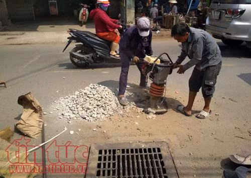 TP Hồ Chí Minh lại xuất hiện 'hố tử thần' ảnh 1
