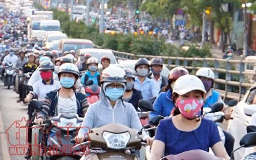 Kẹt xe tại cửa ngõ sân bay Tân Sơn Nhất ảnh 7