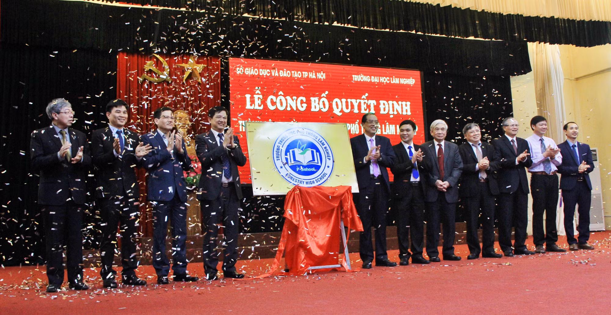 Thành lập trường THPT thuộc Trường đại học Lâm nghiệp ảnh 1