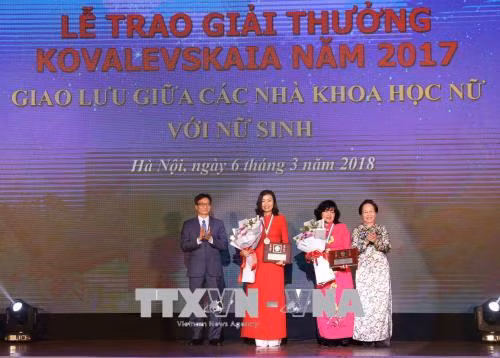 Giải thưởng Kovalevskaia được trao cho hai nhà khoa học nữ ảnh 2
