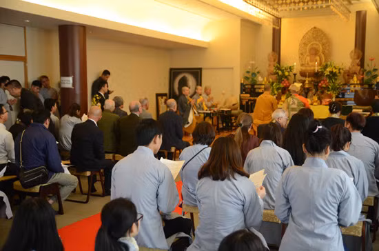 Đại lễ cầu siêu tại Tokyo cho các chiến sỹ hy sinh trong trận chiến Gạc Ma ảnh 1