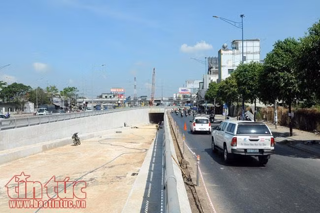 Cận cảnh hầm chui An Sương chuẩn bị đưa vào hoạt động ảnh 9