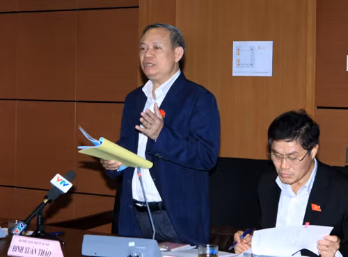 Thảo luận tổ về dự án Luật Tổ chức Chính phủ ảnh 1