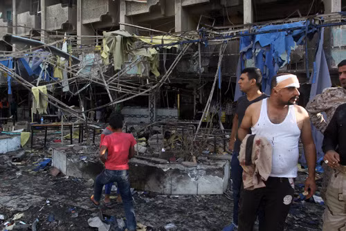IS nhận đánh bom đẫm máu ở Baghdad ảnh 1
