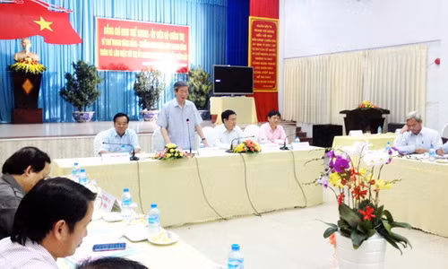 Đồng chí Đinh Thế Huynh làm việc tại Đồng Nai ảnh 1
