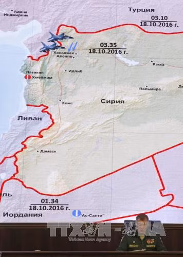Nga khẳng định lỗi phía Mỹ trong vụ máy bay áp sát ở Syria ảnh 1