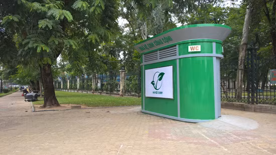 Hà Nội chuẩn bị lắp đặt 1.000 nhà vệ sinh công cộng ảnh 1