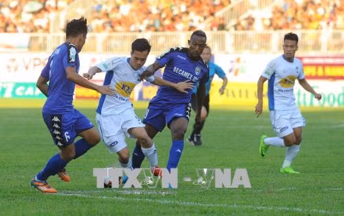 V.League 2018: Thứ tự sẽ được lập lại sau lượt trận đá bù ảnh 1