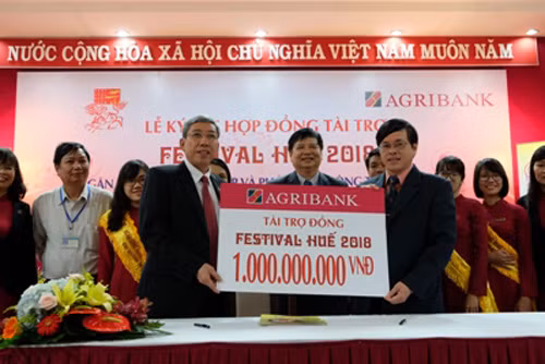 Agribank là Nhà tài trợ đồng Festival Huế 2018 ảnh 1