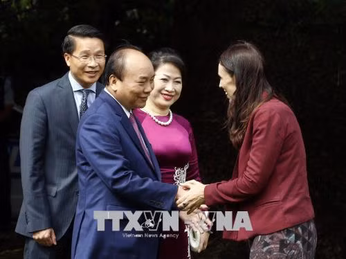 Lễ đón chính thức Thủ tướng Nguyễn Xuân Phúc thăm New Zealand ảnh 2