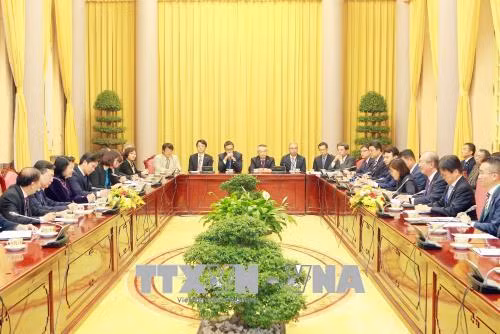Phó Chủ tịch nước tiếp Đoàn đại biểu Phòng Thương mại và Công nghiệp Nhật Bản ảnh 1