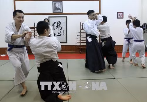 200 võ sư, huấn luyện viên biểu diễn võ AIKIDO tại Hà Nội ảnh 6