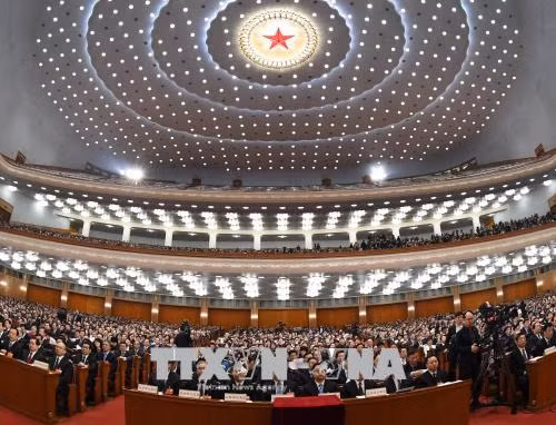 Kỳ họp thứ nhất Quốc hội Trung Quốc khóa XIII: Thông qua kế hoạch cải tổ Quốc vụ viện ảnh 1