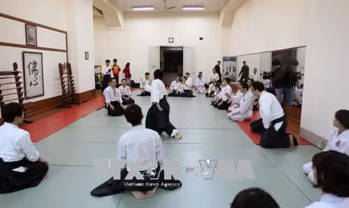 200 võ sư, huấn luyện viên biểu diễn võ AIKIDO tại Hà Nội ảnh 8