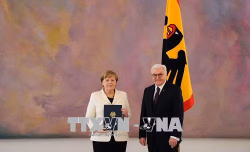 Thủ tướng Đức Merkel tuyên thệ nhậm chức nhiệm kỳ thứ 4 ảnh 1