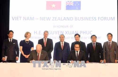 Thủ tướng Nguyễn Xuân Phúc dự Diễn đàn Doanh nghiệp Việt Nam - New Zealand ảnh 3