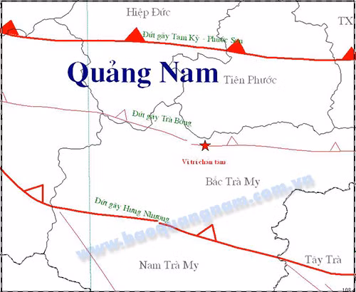 Thủy điện Sông Tranh 2 lại hứng động đất ảnh 1