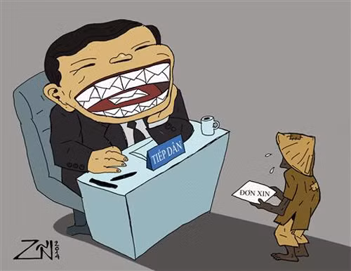  “Nụ cười phong bì” đạt giải nhất Giải Biếm họa Báo chí Việt Nam ảnh 1