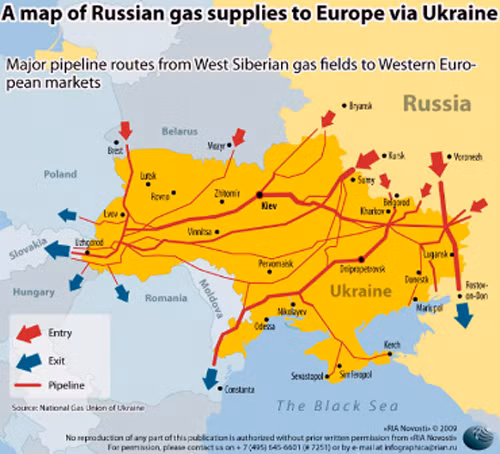 Nguy cơ cuộc chiến khí đốt Nga - Ukraine ảnh 2