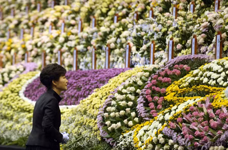 Tổng thống Hàn Quốc một lần nữa xin lỗi về thảm họa phà Sewol ảnh 1