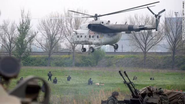 Bạo lực lan tràn khắp đông nam Ukraine ảnh 1