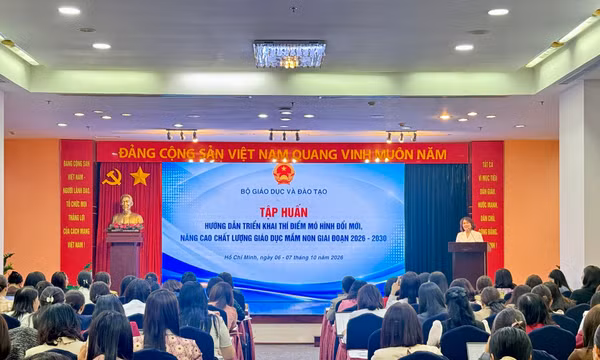 Đổi mới giáo dục mầm non, tăng quyền chủ động cho trường
