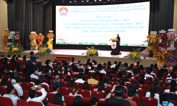 TP Hồ Chí Minh: Giáo dục ngoài công lập mở rộng quy mô, nâng cao chất lượng quản trị