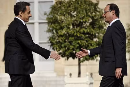 Hình ảnh ông Hollande nhậm chức tổng thống Pháp ảnh 2
