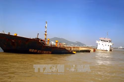 Lập Tổ công tác đặc biệt trực tiếp chỉ đạo trục vớt tàu hàng chìm ở biển Quy Nhơn ảnh 1