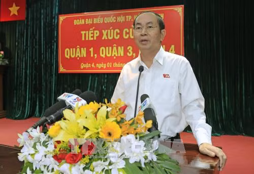 Chủ tịch nước: Cán bộ càng cao càng phải gương mẫu ảnh 1