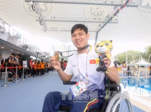 ASEAN Para Games 2017: Đoàn Việt Nam có 31 HCV, lập thêm nhiều kỷ lục mới ảnh 1
