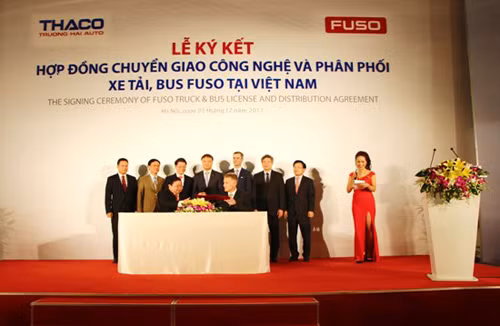 THACO là nhà Tổng phân phối các sản phẩm FUSO tại Việt Nam ảnh 1