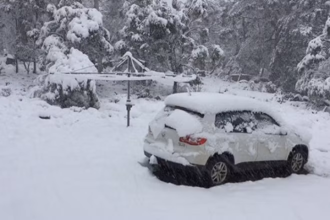 Kỳ thú: Tuyết phủ trắng Tasmania giữa mùa hè ảnh 4