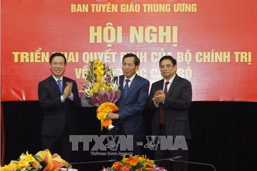 Đồng chí Thuận Hữu kiêm giữ chức Phó Trưởng Ban Tuyên giáo Trung ương ảnh 1