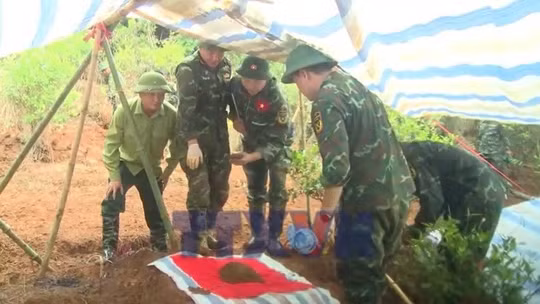 'Vượt nắng, thắng mưa' sớm đưa các liệt sỹ về với gia đình