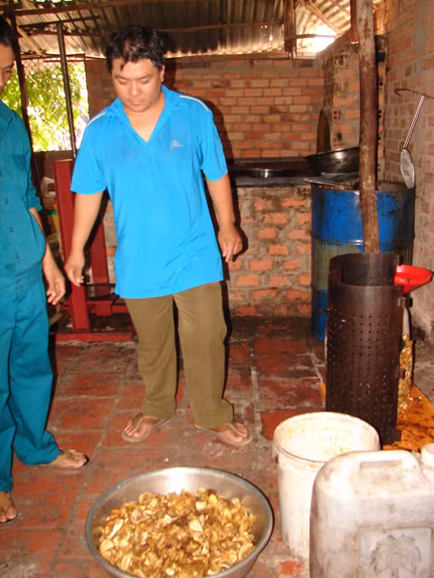 Rùng mình 'lò' chế biến mỡ động vật bốc mùi hôi thối ảnh 9