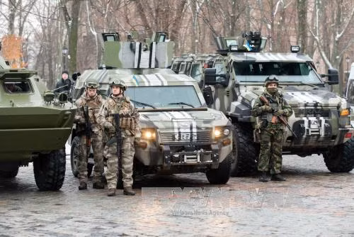 EU kêu gọi thực thi giải pháp cho xung đột ở Ukraine ảnh 1
