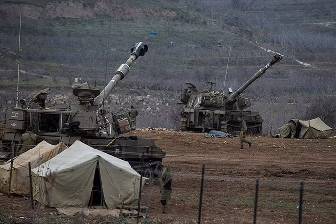 Syria và Israel đấu pháo ảnh 1