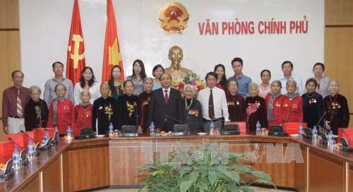 PTT Nguyễn Xuân Phúc tiếp đoàn Mẹ Việt Nam anh hùng tỉnh Đồng Nai ảnh 1