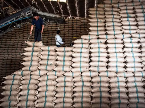 Myanmar thu mua 30.000 tấn gạo dự trữ ảnh 1