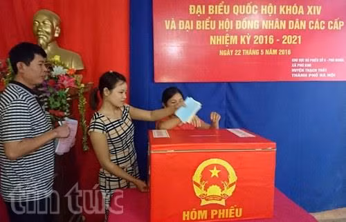 Nhiều đơn vị bầu cử ở Thạch Thất về đích sớm ảnh 1