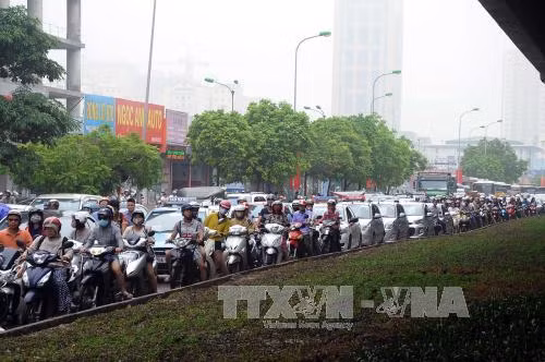 Hà Nội tiếp tục có mưa to về chiều ảnh 1