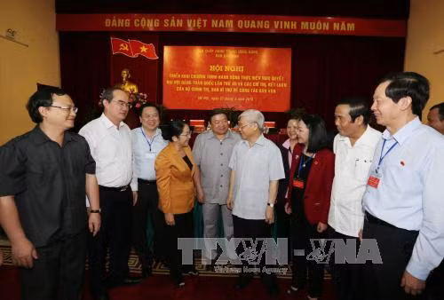 Hội nghị toàn quốc về công tác dân vận ảnh 2