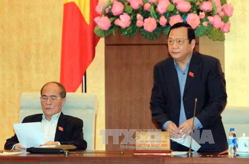 Bế mạc Phiên họp thứ 37 của Ủy ban Thường vụ Quốc hội khóa XIII ảnh 1