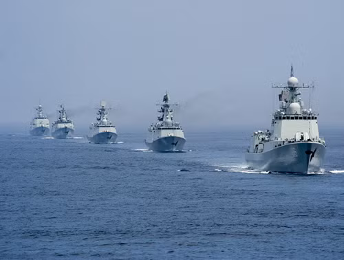 Nga, Azerbaijan, Kazakhstan tập trận chung ở biển Caspi ảnh 1