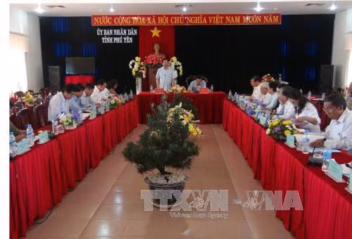 Đoàn công tác Ủy ban Dân tộc làm việc tại Phú Yên ảnh 1