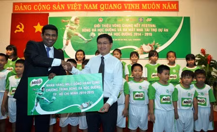 Nestlé Milo đồng hành cùng bóng đá học đường ảnh 1